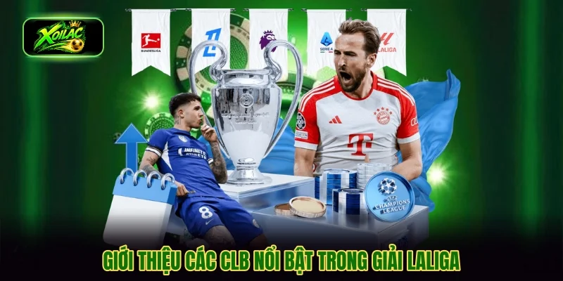 Giới thiệu các CLB nổi bật trong giải LaLiga
