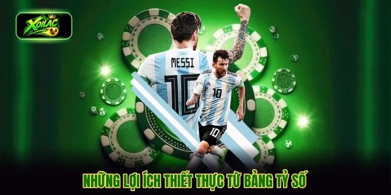 Những lợi ích thiết thực từ bảng tỷ số