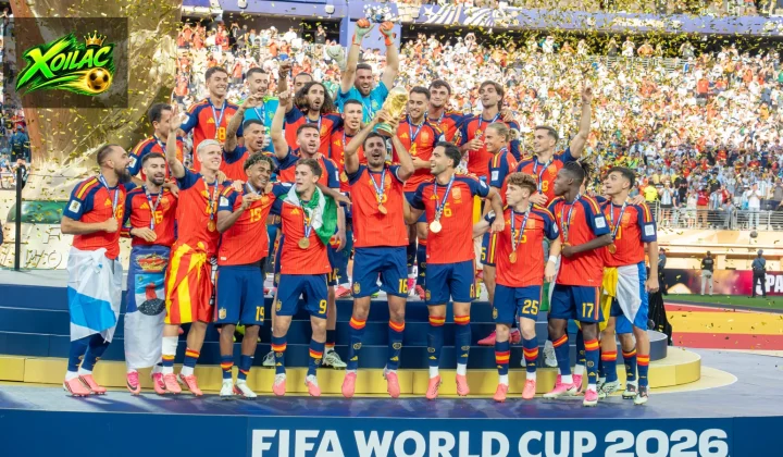 Đội tuyển Tây Ban Nha sau trận đấu với Argentina năm 2026