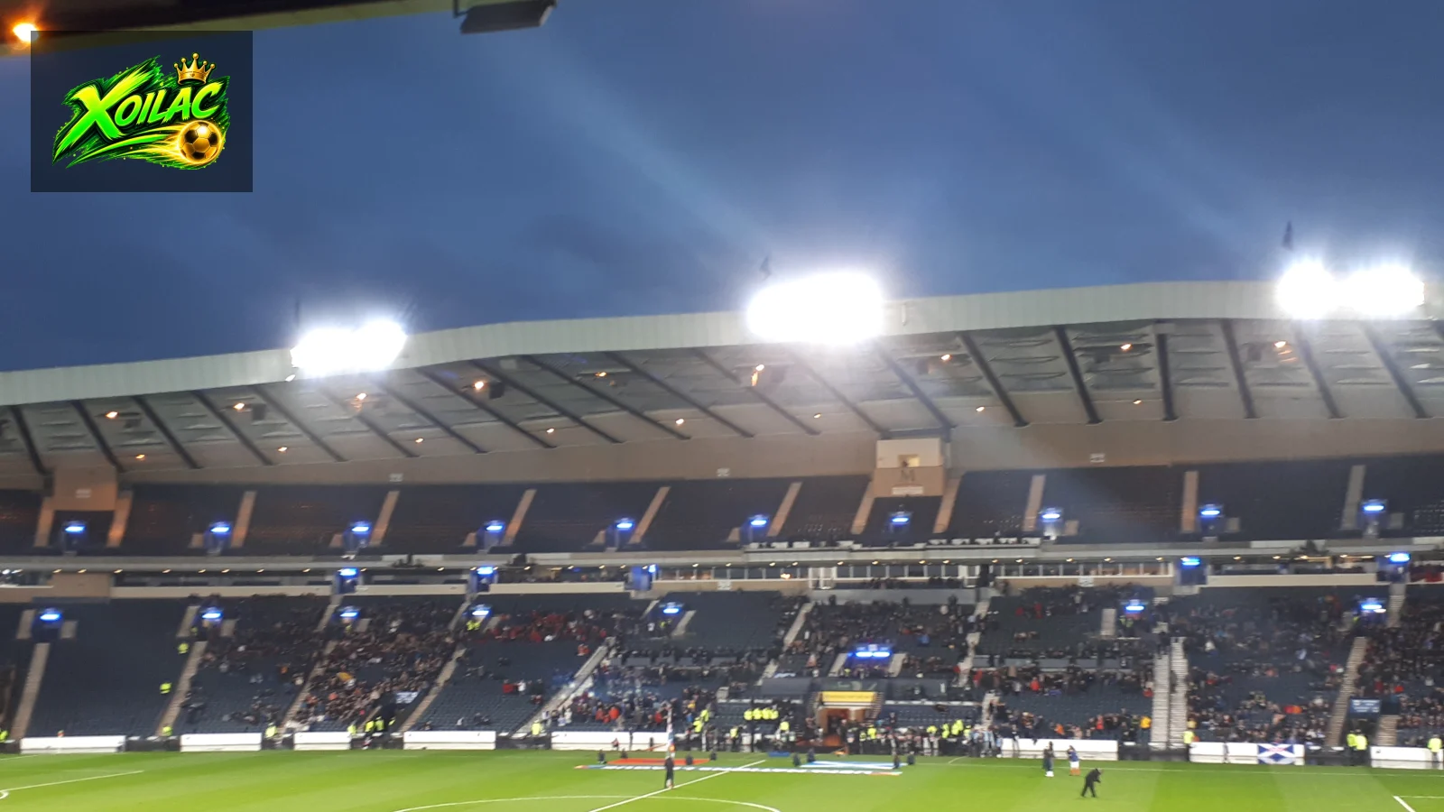 Cầu thủ Albania thi đấu trong một trận quốc tế gặp Scotland