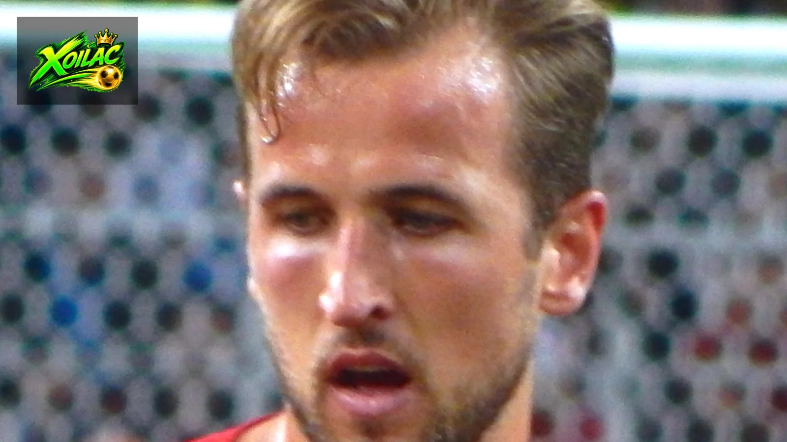 Harry Kane thi đấu cho đội tuyển Anh trong trận World Cup 2018