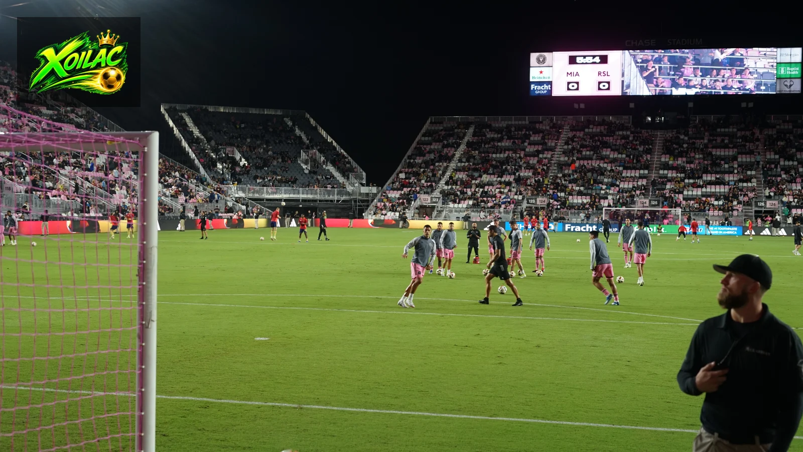 Ảnh tư liệu Inter Miami CF thi đấu trên sân nhà năm 2024