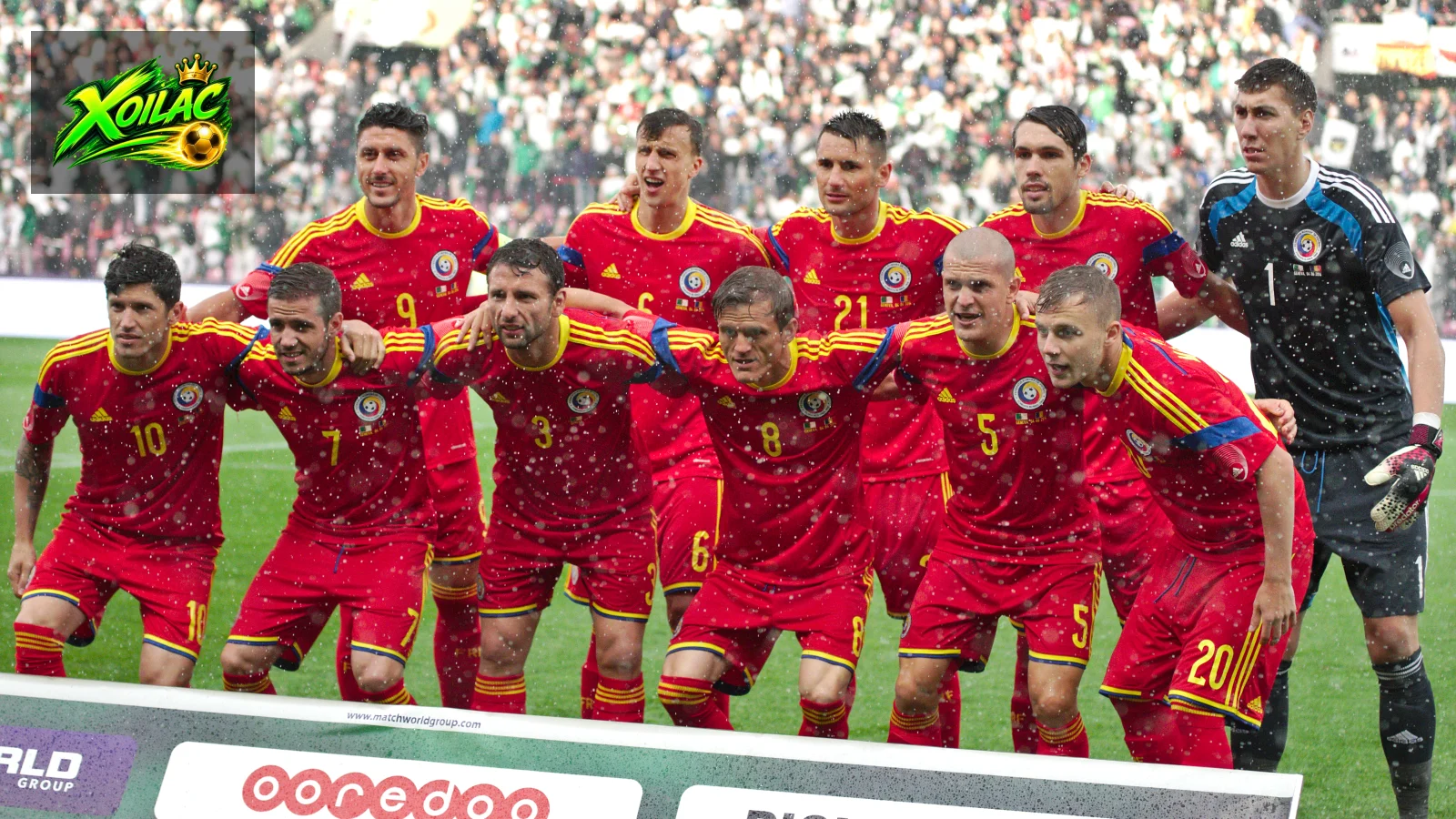 Đội tuyển Romania trong trận đấu quốc tế
